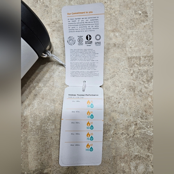 The North Face White 16 Oz Klean Kanteen - Picture 8 of 9